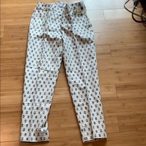 Patterned trousers